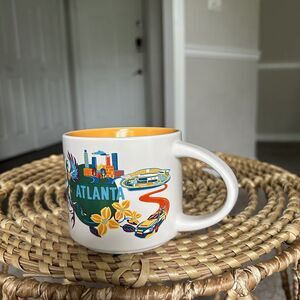 Atlanta Starbucks coffee Cup Mug 14oz Discovery Series Excellent!